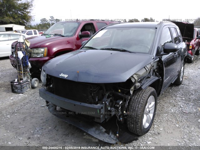 1C4NJDBB6FD438709 - 2015 JEEP COMPASS SPORT BLACK photo 6