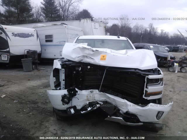 3GCUKREC5JG367041 - 2018 CHEVROLET SILVERADO K1500 LT WHITE photo 6