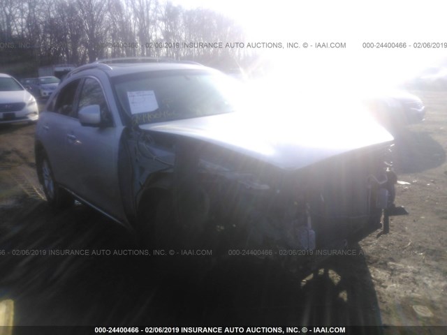 JN8AS1MW2BM731418 - 2011 INFINITI FX35 SILVER photo 1