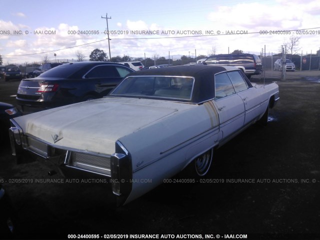 N5113635 - 1965 CADILLAC CALAIS WHITE photo 4