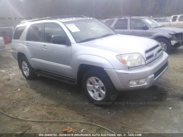 JTEZU14R840033646 - 2004 TOYOTA 4RUNNER SR5/SPORT SILVER photo 1