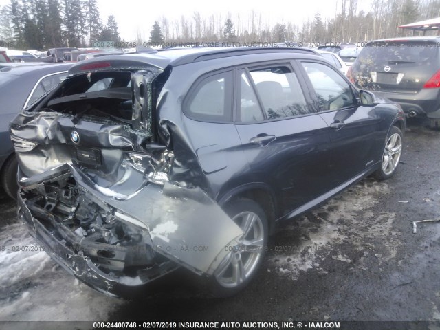 WBAVM5C5XFVV94586 - 2015 BMW X1 XDRIVE35I 灰色 照片 4
