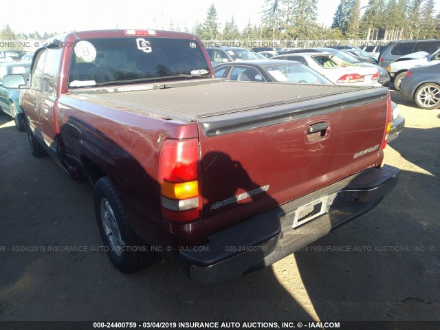 2GCEC19W321194668 - 2002 CHEVROLET SILVERADO C1500 RED photo 3