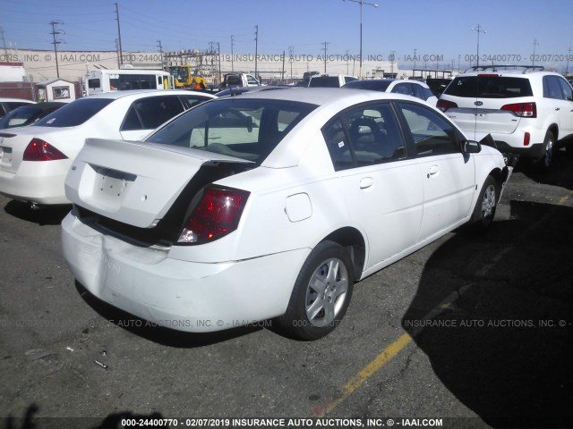 1G8AJ55F16Z146305 - 2006 SATURN ION LEVEL 2 白色 照片 4