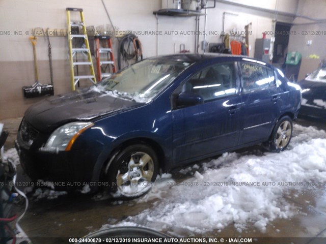 3N1AB61E98L683913 - 2008 NISSAN SENTRA 2.0/2.0S/2.0SL BLUE photo 2