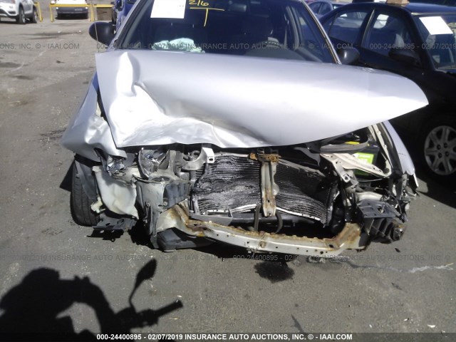 1N4AB41D4WC702584 - 1998 NISSAN SENTRA E/XE/GXE/GLE SILVER photo 6