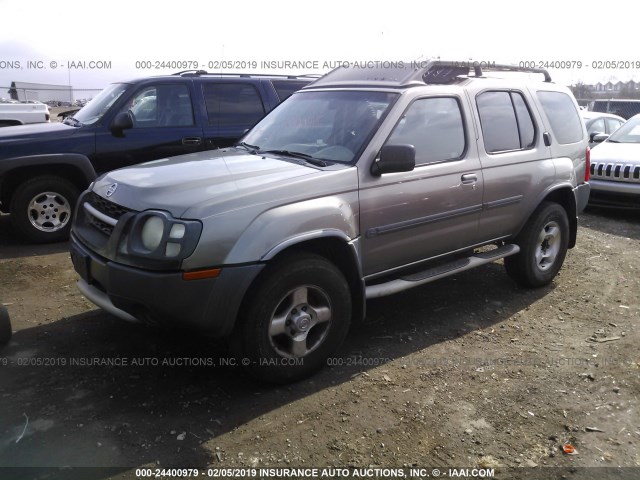 5N1ED28TX3C656001 - 2003 NISSAN XTERRA XE/SE BROWN photo 2