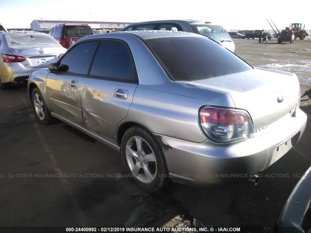 JF1GD67636G524359 - 2006 SUBARU IMPREZA 2.5I SILVER photo 6