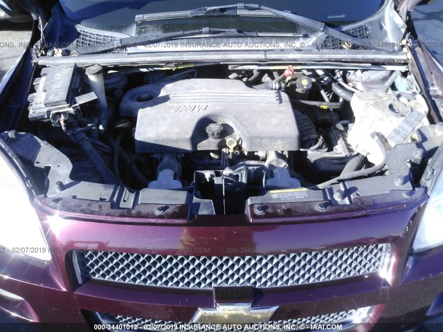 1GNDV23W38D110017 - 2008 CHEVROLET UPLANDER LS MAROON photo 10