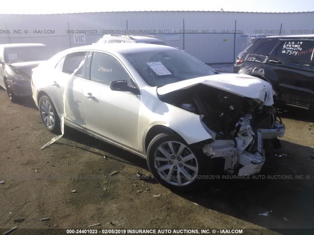 1G11G5SX4DF318495 - 2013 CHEVROLET MALIBU 3LT თეთრი ფოტო 1