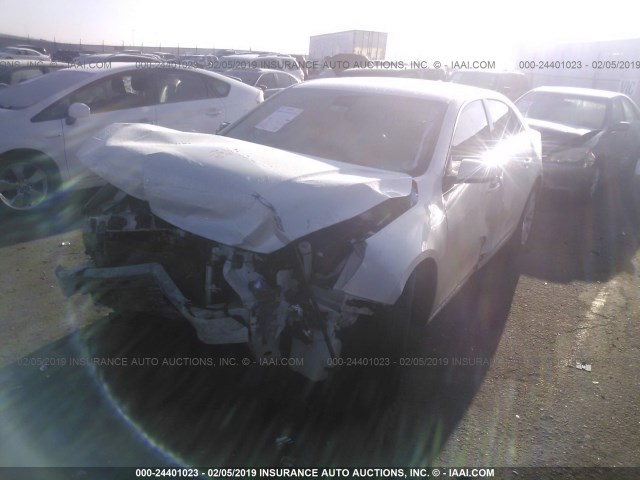 1G11G5SX4DF318495 - 2013 CHEVROLET MALIBU 3LT WHITE photo 6