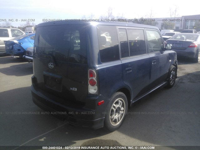 JTLKT324854029154 - 2005 TOYOTA SCION XB 深蓝色 照片 4