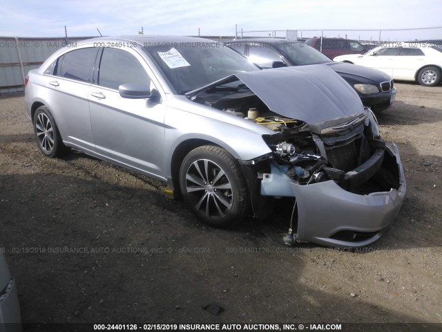 1C3CCBBB4DN597083 - 2013 CHRYSLER 200 TOURING SILVER photo 1