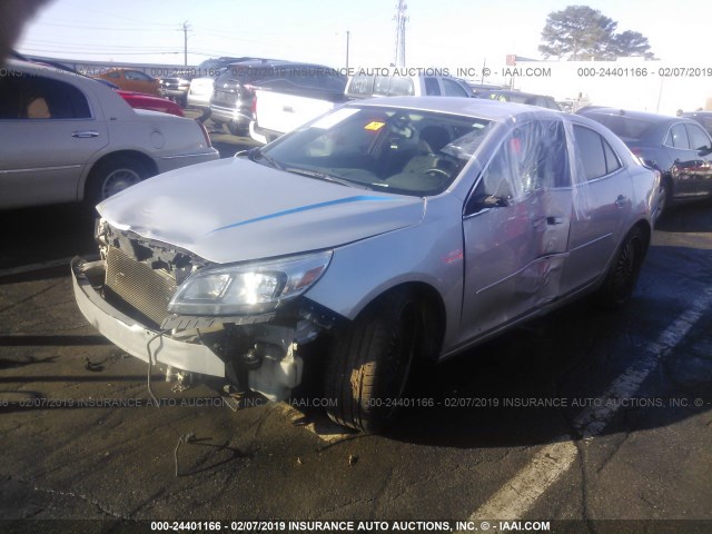 1G11A5SA9DF308901 - 2013 CHEVROLET MALIBU LS SILVER photo 2