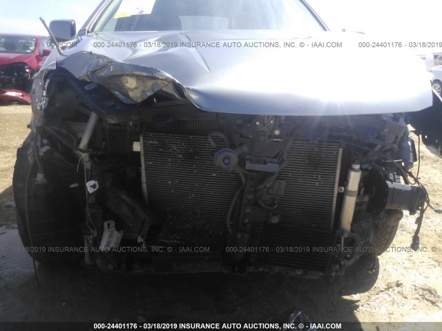 JN8AS5MT2DW515444 - 2013 NISSAN ROGUE S/SV GRAY photo 6