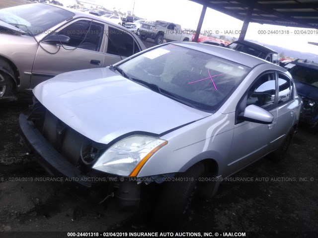 3N1AB6AP7AL621191 - 2010 NISSAN SENTRA 2.0/2.0S/SR/2.0SL GRAY photo 2