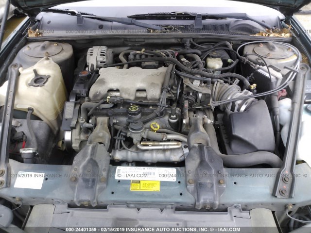 2G1WL52J0Y1225984 - 2000 CHEVROLET LUMINA GREEN photo 10