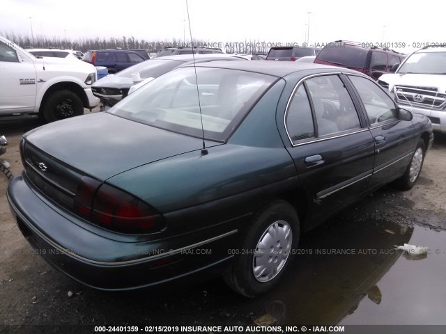 2G1WL52J0Y1225984 - 2000 CHEVROLET LUMINA GREEN photo 4