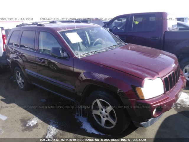 1J8GR48K67C620385 - 2007 JEEP GRAND CHEROKEE LAREDO/COLUMBIA/FREEDOM 勃艮第红 照片 1
