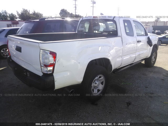 5TFRX5GN2HX077909 - 2017 TOYOTA TACOMA ACCESS CAB/SR/SR5 თეთრი ფოტო 4