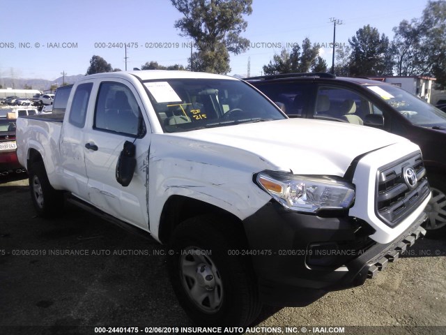 5TFRX5GN2HX077909 - 2017 TOYOTA TACOMA ACCESS CAB/SR/SR5 WHITE photo 6