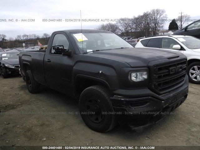 1GTN1LECXHZ904324 - 2017 GMC SIERRA BLACK photo 1