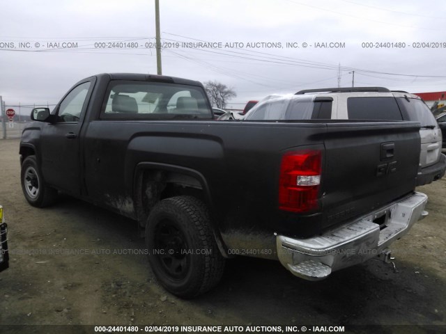 1GTN1LECXHZ904324 - 2017 GMC SIERRA BLACK photo 3