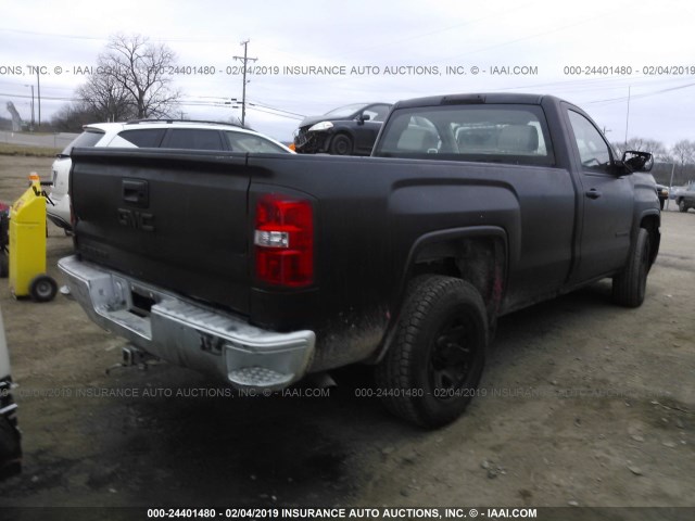 1GTN1LECXHZ904324 - 2017 GMC SIERRA BLACK photo 4