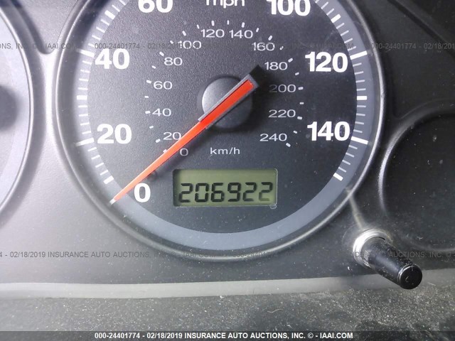 1HGEM22184L058679 - 2004 HONDA CIVIC DX VP RED photo 7