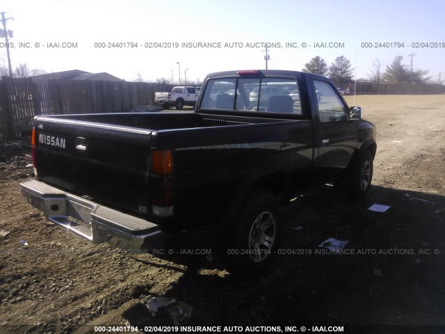 1N6SD11Y8TC383192 - 1996 NISSAN TRUCK XE BLACK photo 4