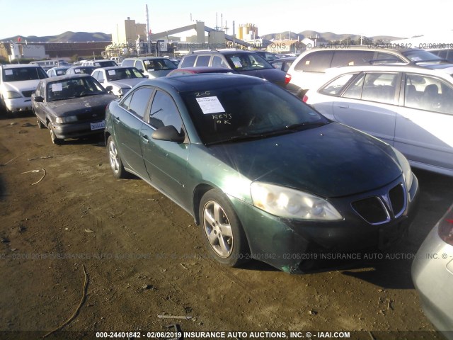 1G2ZH558364235915 - 2006 PONTIAC G6 GT GREEN photo 1