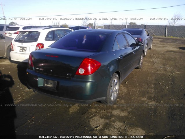 1G2ZH558364235915 - 2006 PONTIAC G6 GT GREEN photo 4