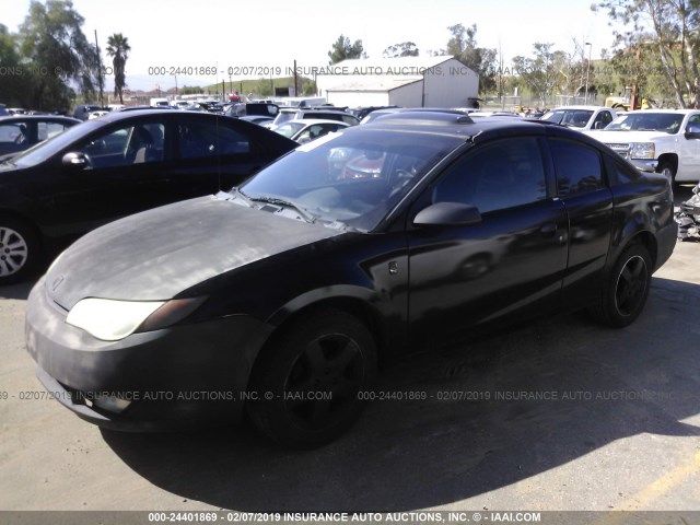 1G8AV18B06Z175610 - 2006 SATURN ION LEVEL 3 BLACK photo 2