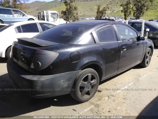 1G8AV18B06Z175610 - 2006 SATURN ION LEVEL 3 BLACK photo 4