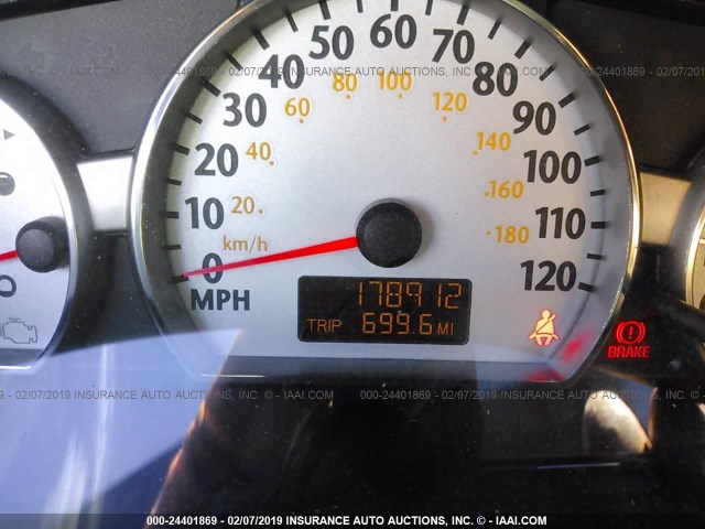 1G8AV18B06Z175610 - 2006 SATURN ION LEVEL 3 BLACK photo 7