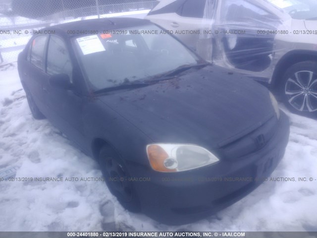 JHMES96693S012669 - 2003 HONDA CIVIC HYBRID BLACK photo 1