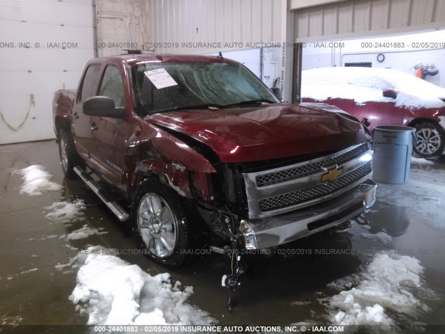 3GCPKSE20DG373944 - 2013 CHEVROLET SILVERADO K1500 LT MAROON photo 6