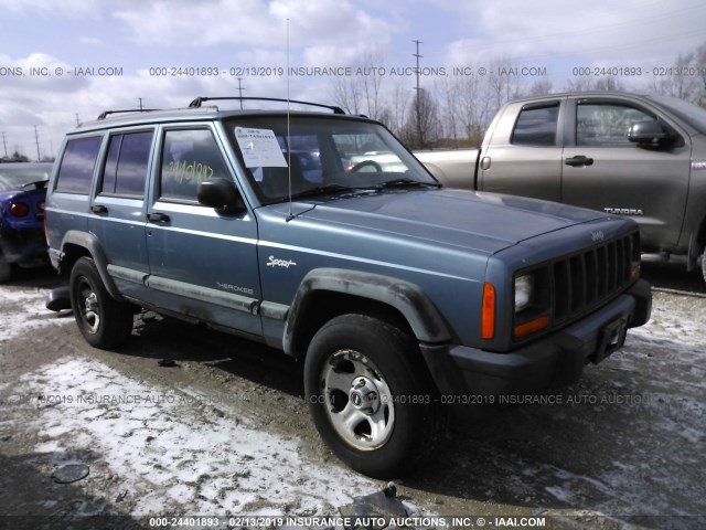 1J4FJ68S6WL261117 - 1998 JEEP CHEROKEE SPORT/CLASSIC ლურჯი ფოტო 1