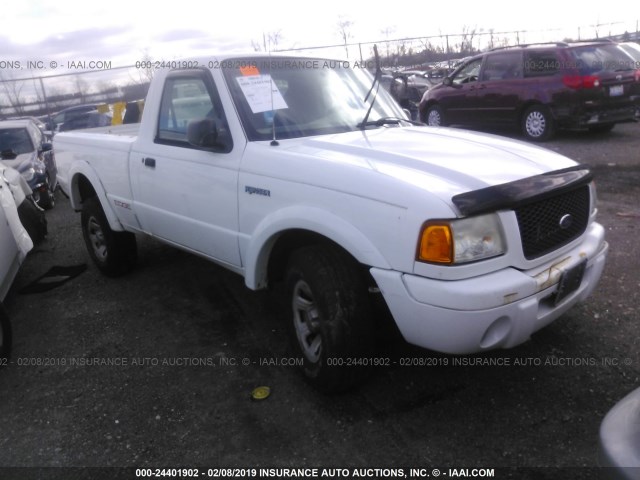 1FTYR10U23TA40746 - 2003 FORD RANGER WHITE photo 1