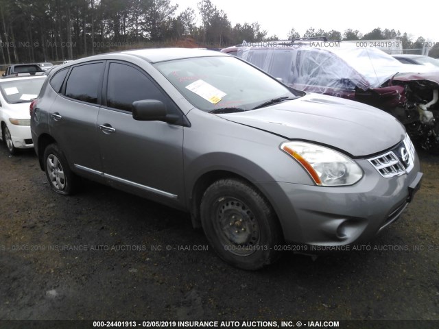 JN8AS5MT7CW611620 - 2012 NISSAN ROGUE S/SV GRAY photo 1