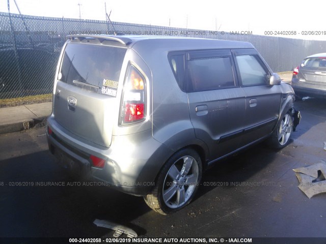 KNDJT2A21A7048879 - 2010 KIA SOUL +/!/SPORT GOLD photo 4