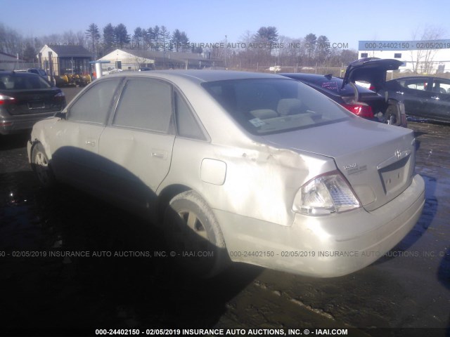 4T1BF28B12U266157 - 2002 TOYOTA AVALON XL/XLS SILVER photo 3