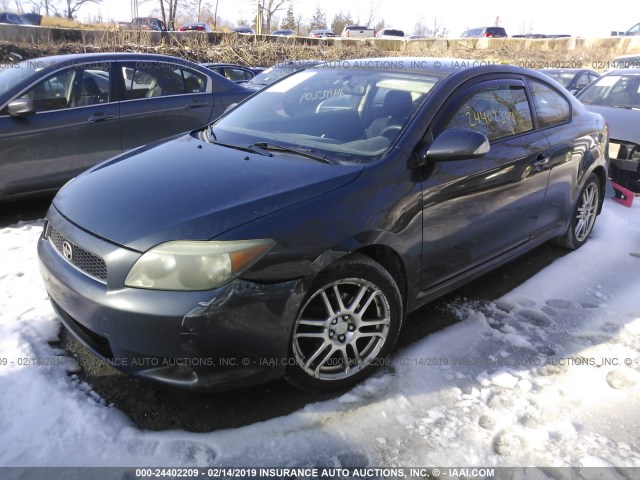 JTKDE177050047511 - 2005 TOYOTA SCION TC 灰色 照片 2