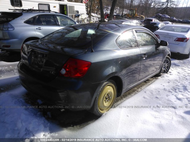 JTKDE177050047511 - 2005 TOYOTA SCION TC 灰色 照片 4