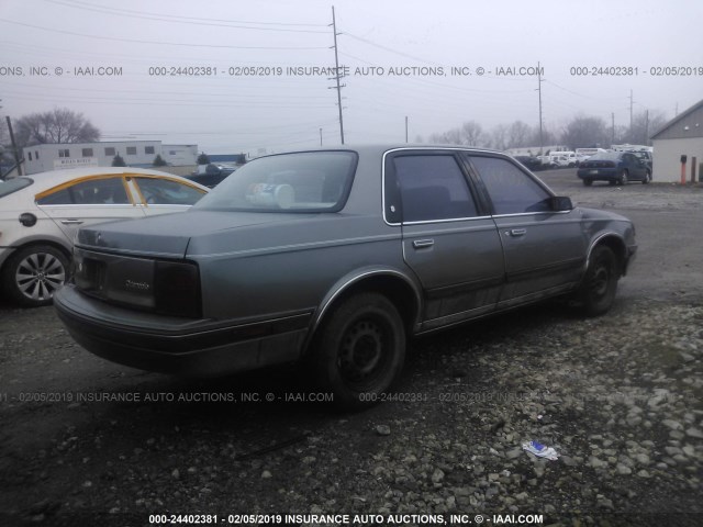 2G3AM54N8L2358834 - 1990 OLDSMOBILE CUTLASS CIERA SL GRAY photo 4