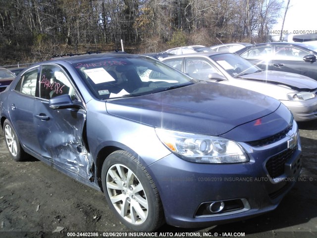 1G11E5SL1EF296749 - 2014 CHEVROLET MALIBU 2LT GRAY photo 1