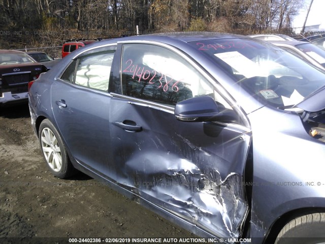 1G11E5SL1EF296749 - 2014 CHEVROLET MALIBU 2LT GRAY photo 6