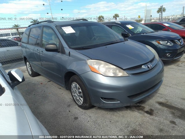 5TDKK4CC6AS310376 - 2010 TOYOTA SIENNA CE/LE BLUE photo 1