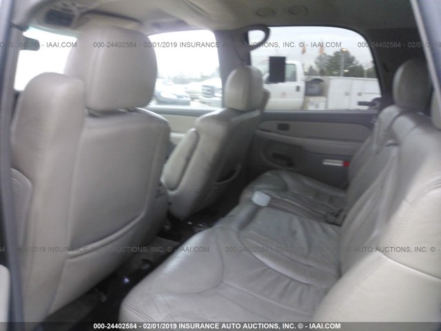 1GKEC13TX1R168268 - 2001 GMC YUKON GRAY photo 8