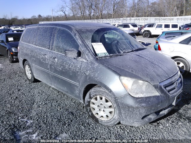 5FNRL38236B087103 - 2006 HONDA ODYSSEY LX GRAY photo 1